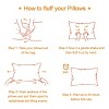 Brushed Microfiber 2 Pack Down Alternative Pillow, Ultra Soft Pillows for Sleeping - NTBAY - 4 of 4