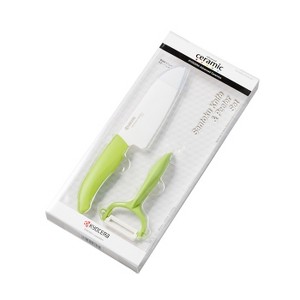 Kyocera Advanced Ceramics 5.5-inch Santoku Knife & Y Peeler Set - 1 of 1