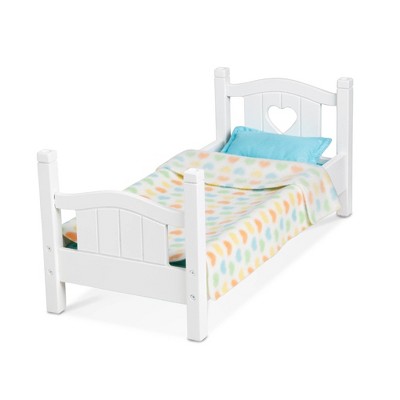 melissa and doug doll bed