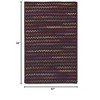 Colonial Mills Navajo Braided Rug, Corona 5x8, Rectangle Shape - 2 of 3