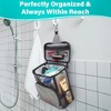 Generic Hanging Toiletry Bag, Shower Caddy Tote Bag (Updated Version, Full Size Bottle Compatible), Bath Organizer - 2 of 4