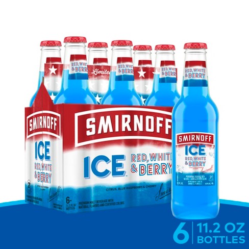 Smirnoff Ice Red White & Berry - 6pk/11.2 Fl Oz Bottles : Target