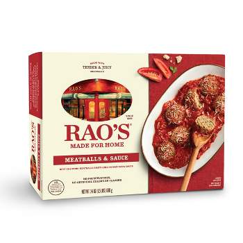 Rao's Made For Home Family Size Frozen Meatballs and Sauce - 24oz