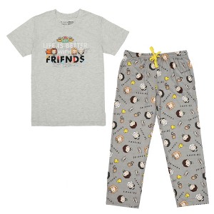 Friends TV Life Is Better With Friends Women's Sleep Set - 1 of 4