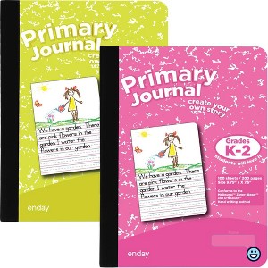 Enday Primary Journal Story Composition Notebooks, Half Ruled Notebook - 100 Sheets - 1 of 4