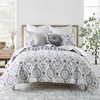 Maeve Neutral Euro Sham Set of 2 - Levtex Home - 2 of 3