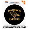 Ohio Dominican University Panthers Logo Automotive Car Window Locker Circle Bumper Sticker - 2 of 4