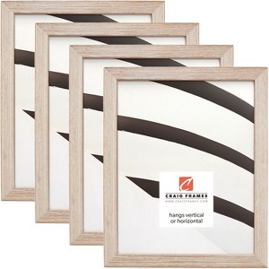 Craig Frames Farmhouse Essentials Tall Weathered White Single Image Picture Frame, Set of 4 - 1 of 4