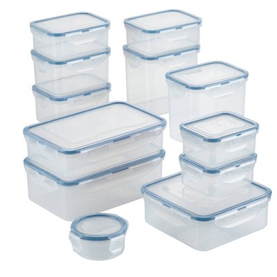 Locknlock Easy Essentials Color Mates Assorted Food Storage Container Set -  30pc : Target