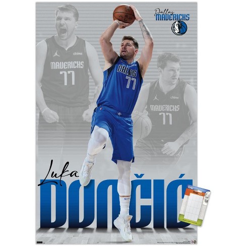 Luka Doncic Basketball Paper Poster Mavericks 4 - Luka Doncic