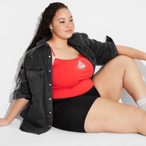 Women's High-Rise ButterBliss Bike Shorts - Wild Fable™ - 1 of 3