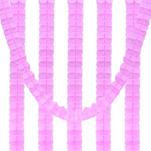 Unique Bargains Paper Reusable Streamers Party Wedding Backdrop Hanging Decoration Four-Leaf Garlands 6 Pcs - 1 of 4