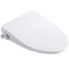 LOVSON Smart Toilet Seat with Water Temperature and Pressure Adjustment, Automatic Nozzle Cleaning, and Night Light, Includes Seat Only - 3 of 4