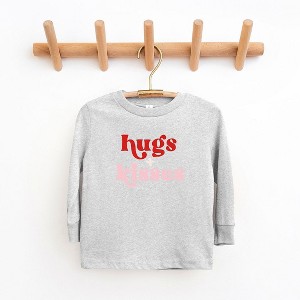 The Juniper Shop Hugs And Kisses Youth Long Sleeve Tee - 1 of 3
