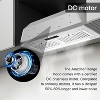 Range Hood Insert 30 Inch 900 CFM with 9 Speed Fan,Convenient Gesture Touch Control, ETL Listed, 3W LED Light Strip, Touch Control, Baffle & Charcoal Filters - 4 of 4