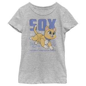 Girl's Lightyear Sox Distressed T-Shirt - 1 of 4