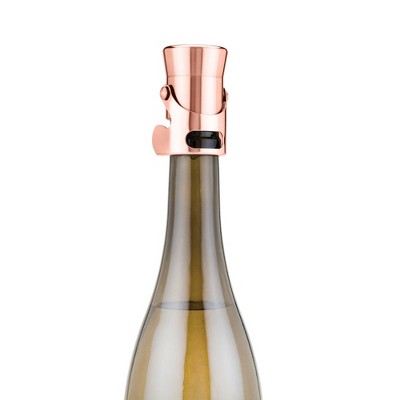 Copper Polished Stainless Steel Champagne Stopper