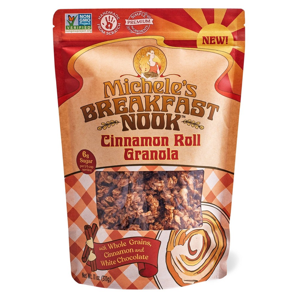 Michele's Breakfast Nook Cinnamon Roll Granola - 11oz
