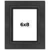 PosterPalooza | Photo Size Traditional Black Picture Frame - UV Acrylic, Foam Board Backing, Hanging Hardware - 2 of 4