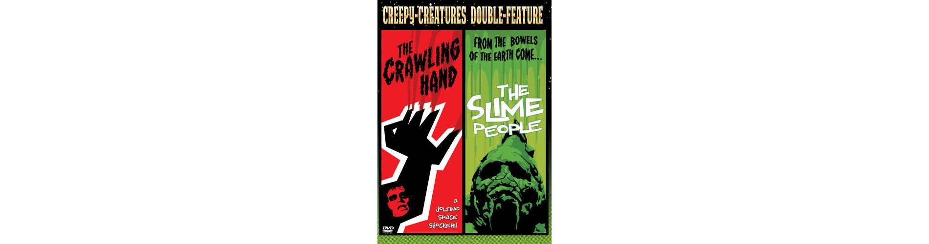Creepy-Creatures Double-Feature (The Crawling Hand / The Slime People) (DVD)(1963)