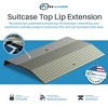 EZ-ACCESS Patented Aluminum Suitcase Top Lip Extension TLE with Slip Proof Surface, and 500 Pound Weight Capacity for Wheelchairs and Scooters Only - 2 of 4