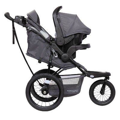 Dash Blue Steel Frame All-Terrain Jogger Travel System