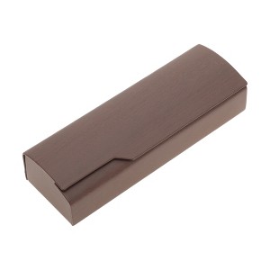 Unique Bargains Wood Grain Portable EyeGlasses Case 1 Pc - 1 of 4