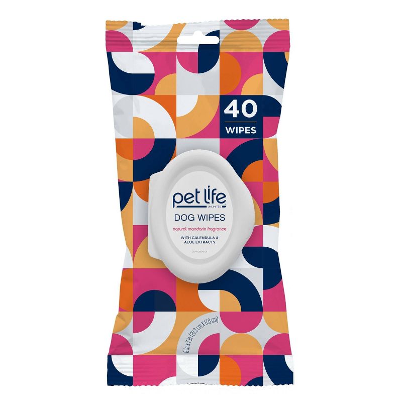 Pet Life Unlimited Cleansing Dog Wipes - 40ct, 1 of 7