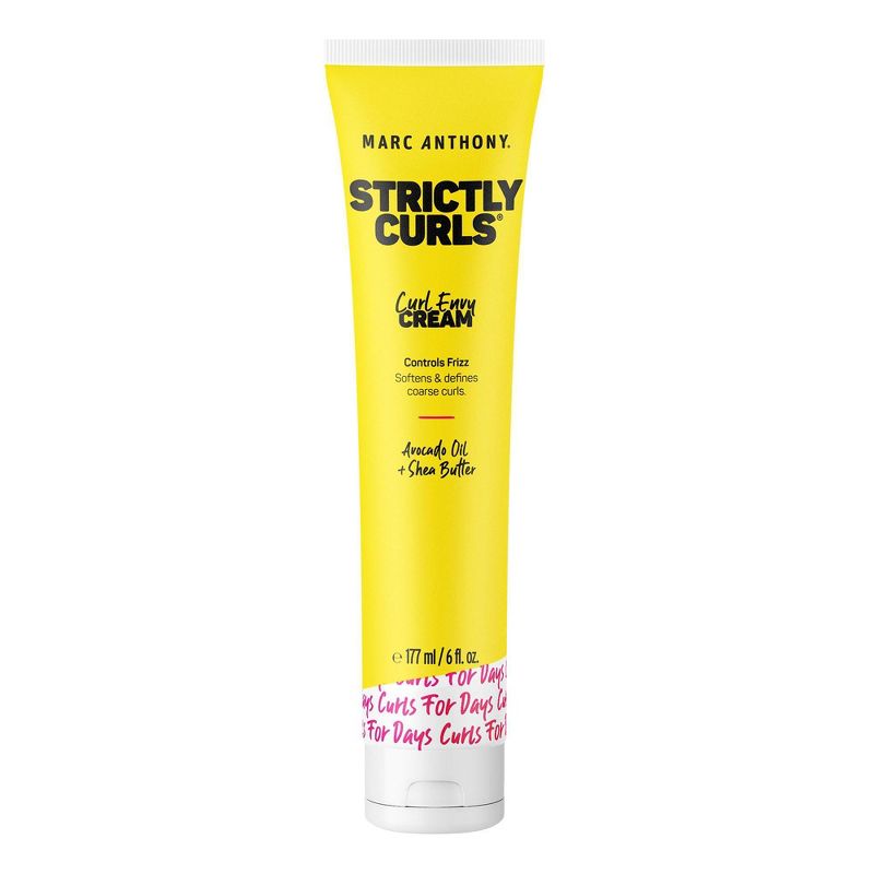 Marc Anthony Strictly Curls Curl Envy Cream Hair Styling Product &#38; Softener - Shea Butter - 6 fl oz, 1 of 10