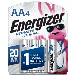 Energizer Ultimate Lithium AA Batteries - Lithium Battery