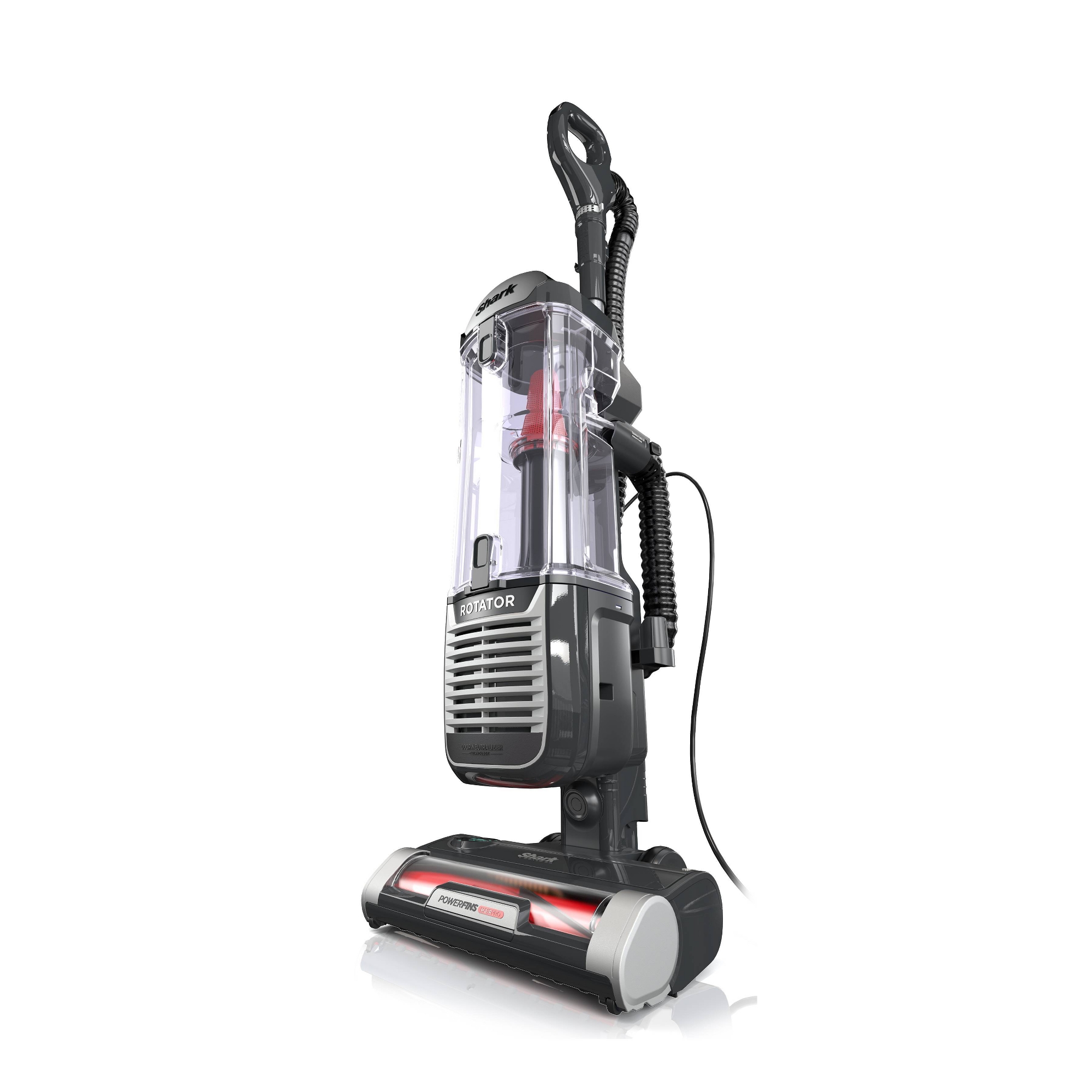 Shark Rotator Vacuum with PowerFins HairPro and Odor Neutralizer Technology ZU102 12" Cleaning Path Black