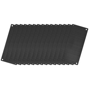 Unique Bargains Stainless Steel DIY Laser Printing Office Engraving Blank Tags 15 Pcs - 1 of 4