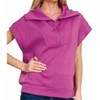 Women's Naomi Scuba Half Zip - ZENANA - 2 of 2