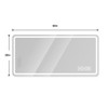 Vynxaria 28x60 Inch LED Bathroom Vanity Mirror with Anti-Fog and Dimmable Features - 2 of 4