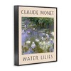 Stupell Industries Classic Monet Water Lilies Framed Giclee Art - 2 of 4