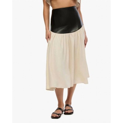 Women's Drop Waist Midi Skirt - WE WORE WHAT XS