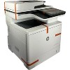 Refurbished: HP Color LaserJet Managed E57540dn Laser Printer bonus stand and tray - Manufacturer Refurbished - 4 of 4