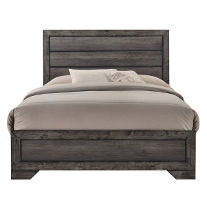 Queen Grayson Panel Bed Gray Oak - Picket House Furnishings