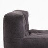 Kumasinova Fluffy Bean Bag Couch with Memory Foam,Lazy Sofa with Ottoman,Bean Bag Chairs for Adults,Lounge Chair Indoor for Living Room - 4 of 4