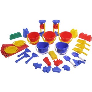 Sand and Water Activity Set, Assorted Colors, 28 Pieces - 1 of 1