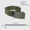 Anna-Kaci Women's Nylon Tactical Belt with Plastic-Alloy Buckle Heavy-Duty Outdoor & Casual Belt - 4 of 4