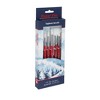 Creative Mark Polar Flo Professional Watercolor Brushes - Assorted Shape  - Short Handle, Nickel-Plated Seamless Brass Ferrule - Art Paint Brushes for - 2 of 4