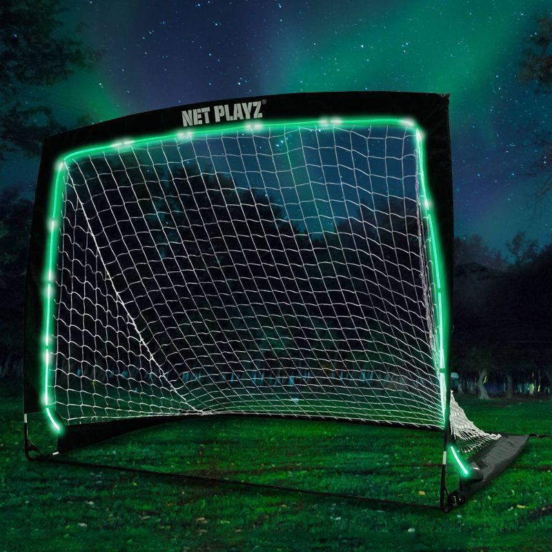 Net Playz Soccer 4&#39; x 3&#39; Goal Lighting Portable Net, 3 of 9