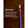 12 inch Taper Candles Set of 12 - Dripless and Smokeless Candle Unscented - Slow Burning Candle Sticks Are Perfect As Thanksgiving Taper Candles - 4 of 4