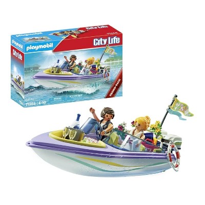 Playmobil City Life Honeymoon Speedboat Trip 71366 Playset 68pcs