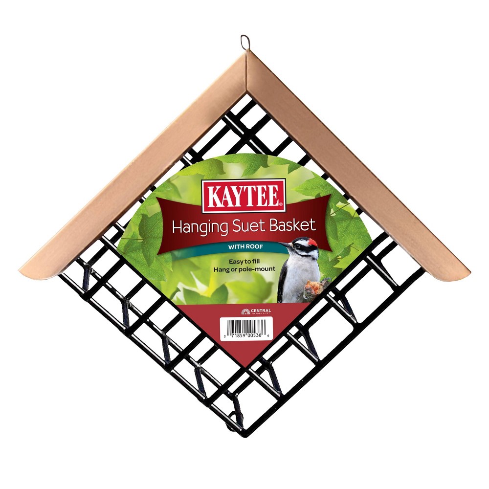 Kaytee Hanging Suet Basket with Roof