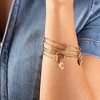 Alex and Ani Expandable Bangle for Women, Initials A to Z Letter Charms, Shiny Finish, 2 to 3.5 in - 4 of 4