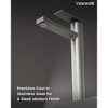 YAWWALK Single Handle Single Hole Bathroom Faucet with Valve - 3 of 4
