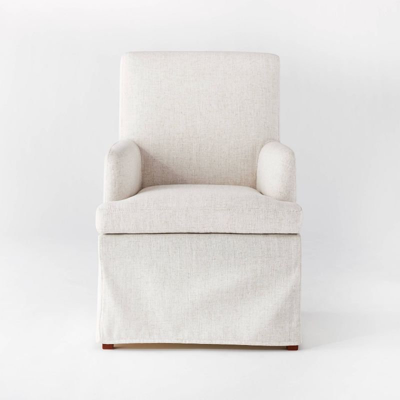 Upholstered Dining Chair Cream - Threshold&#8482; designed with Studio McGee, 3 of 16