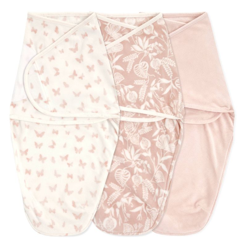 aden + anais Easy Swaddle Wrap Minky - 0-3 Months - 3pk, 1 of 8